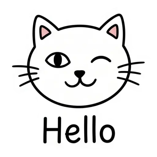 florak stickers, cute, funny, stickers, WhatsApp stickers, sticker pack, cat (19)